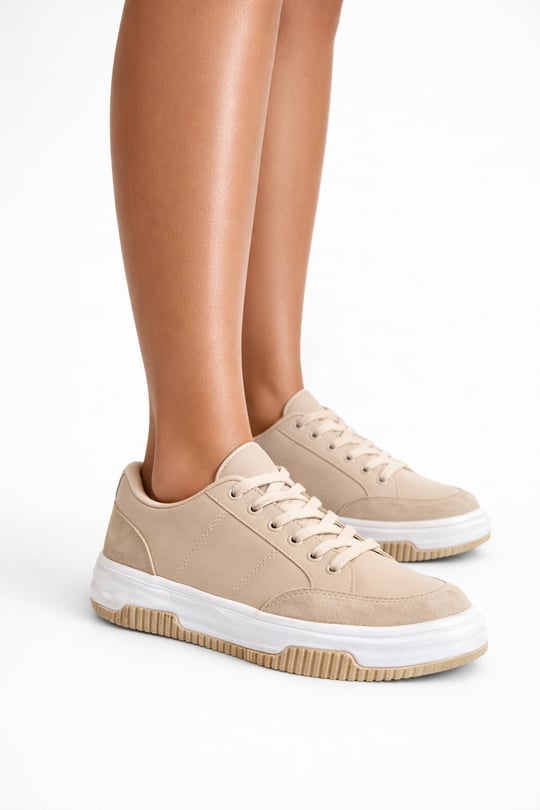 Afife Spor Ayakkabı Bej - Spor Ayakkabı