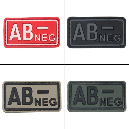 AB RH (-) Negatif Kan Grubu Patch Arma