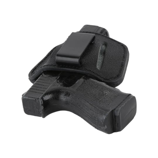 Airsoft Silah Kılıfı Universal Tüm Tabancalar İçin İç Ve Dış Taşıma Sağ-Sol Deri Maşalı Siyah