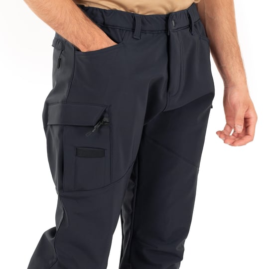 Alpha Softshell Taktik Pantolon İçi Polarlı Çok Cepli Lacivert