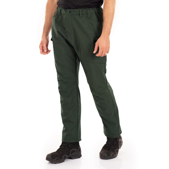 Alpha Softshell Taktik Pantolon İçi Polarlı Çok Cepli Haki