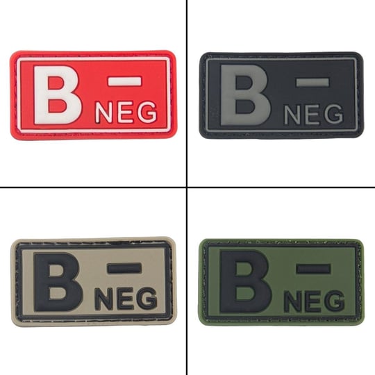 B RH (-) Negatif Kan Grubu Patch Arma