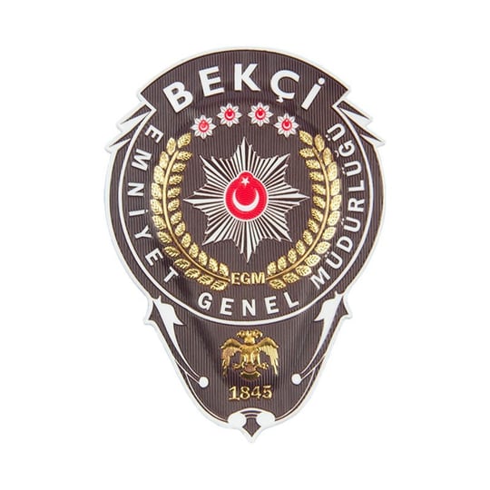 Bekçi Göğüs Arması Yeni 3 Boyutlu