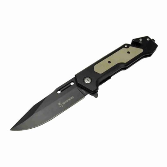 Browning Çakı Kurtarma Siyah 22.5cm