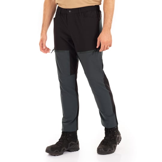 Dual Flex Taktik Pantolon Likralı Esnek Antrasit-Siyah