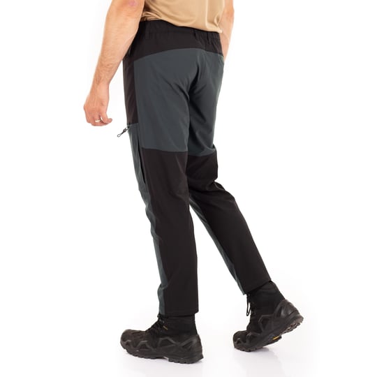 Dual Flex Taktik Pantolon Likralı Esnek Antrasit-Siyah