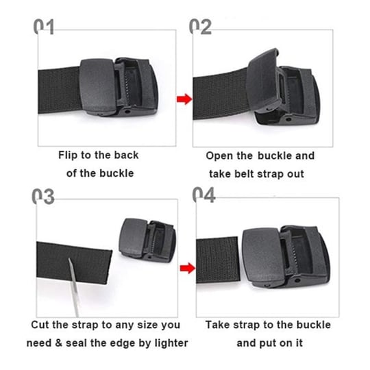 Evolite Outdoor Stretch Kemer 4cm Siyah