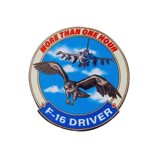 F-16 Driver More Than One Hour Patch 3D