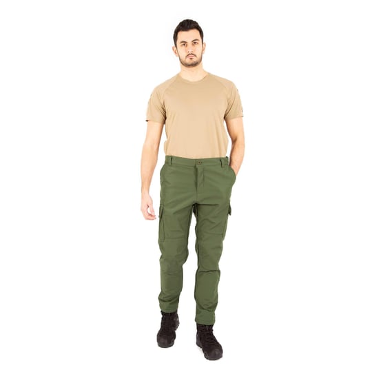 İçi Polarlı Su Geçirmez Softshell Taktik Pantolon -Haki 