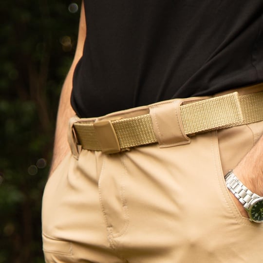 Kilitli Plastik Tokalı Taktik Outdoor Kemer Çöl Rengi