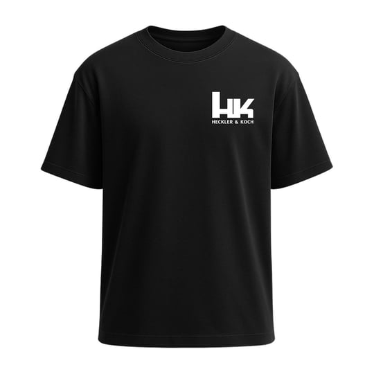 Mini HK Heckler & Koch Baskılı Tişört Siyah