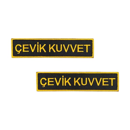 Müdür Çevik Kuvvet Cep Yazısı Sarı Renkli 1 Çift