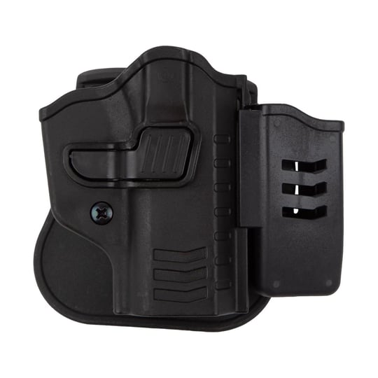 To Gun Holster Canik55 Dolphin L Tabanca Kılıfı Önü Şarjörlüklü Siyah