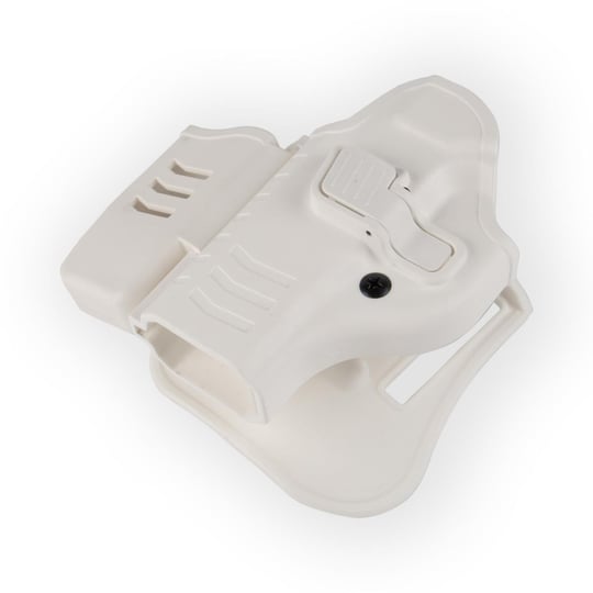 To Gun Holster Canik55 TP9 Mete Serisi Tabanca Kılıfı Önü Şarjörlüklü Beyaz SOL EL
