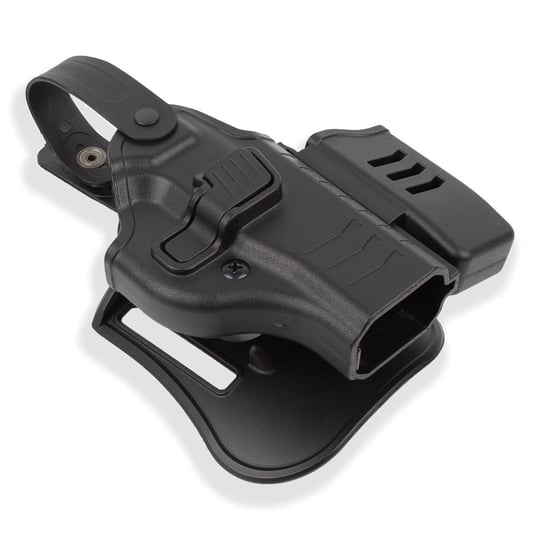 To Gun Holster Canik55 TP9 Serisi Tabanca Kılıfı Seviye 2 Önü Şarjörlüklü Siyah SAĞ EL