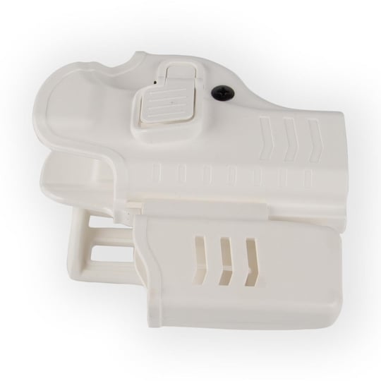To Gun Holster Canik55 TP9 Serisi Tabanca Kılıfı Önü Şarjörlüklü Beyaz SOL EL