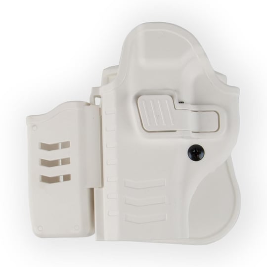 To Gun Holster Girsan MC 28 Tabanca Kılıfı Önü Şarjörlüklü Beyaz SOL EL