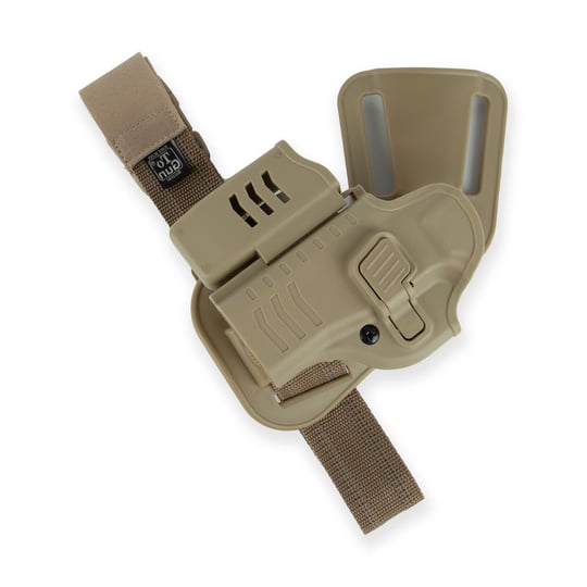 To Gun Holster Sarsılmaz SAR9 Mete Şarjörlüklü Alçak Taşıma Tabanca Kılıfı Çöl Rengi SOL EL