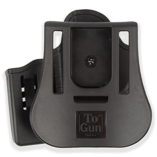 To Gun Holster Sarsılmaz SAR9 Tabanca Kılıfı Önü Şarjörlüklü Siyah SAĞ EL