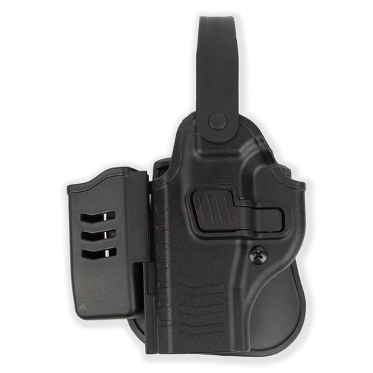 To Gun Holster Sarsılmaz SAR9 Tabanca Kılıfı Seviye 2 Önü Şarjörlüklü Siyah SOL EL