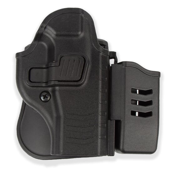 To Gun Holster Sarsılmaz SAR9 Tabanca Kılıfı Önü Şarjörlüklü Siyah SAĞ EL