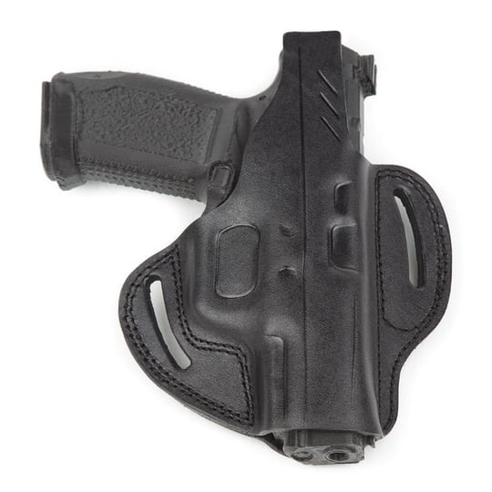 Wolf Holster Canik55 TP9 SF Elite-S Combat Deri Tabanca Kılıfı Tam Kelebek Siyah