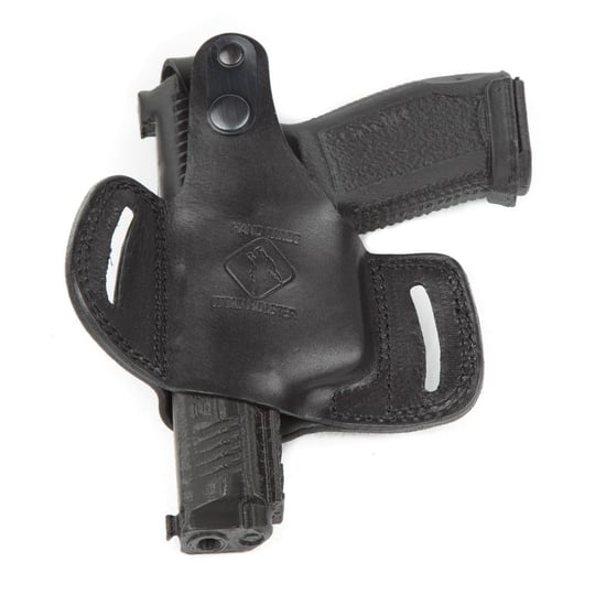Wolf Holster Canik55 TP9 SFx Mete Deri Tabanca Kılıfı Yarım Kelebek Siyah