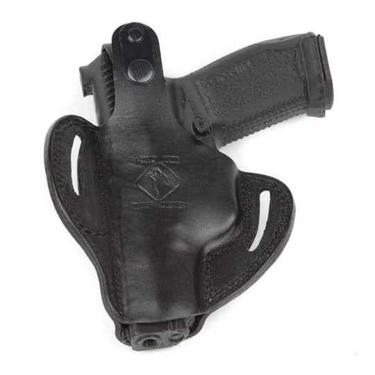Wolf Holster Glock Deri Tabanca Kılıfı Tam Kelebek Siyah