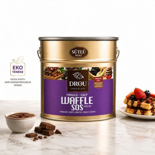 Callei Drou Eko Sütlü Waffle Krep Pankek Sos 10 Kg