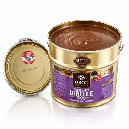 Callei Drou Eko Sütlü Waffle Krep Pankek Sos 10 Kg