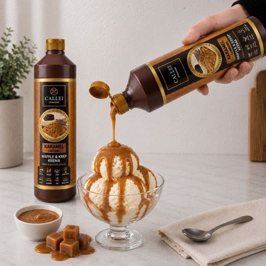 Callei Karamel Waffle Sos 1 Kg