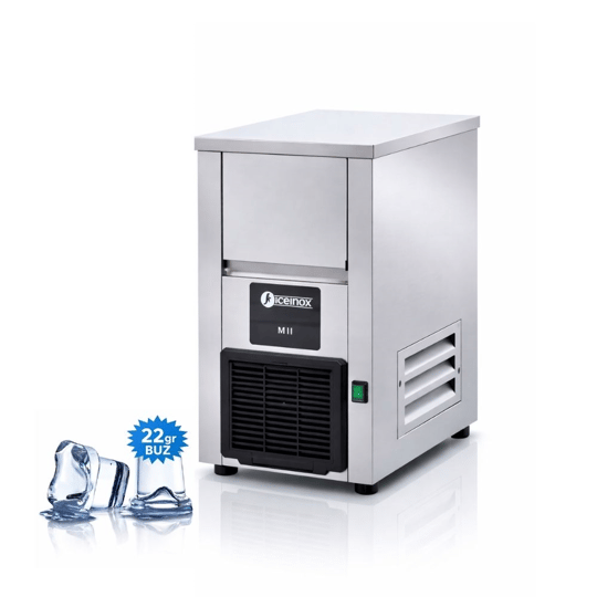 Iceinox 25 kg/gün Kendinden Hazneli Gurme Buz Makinesi – ICE 25