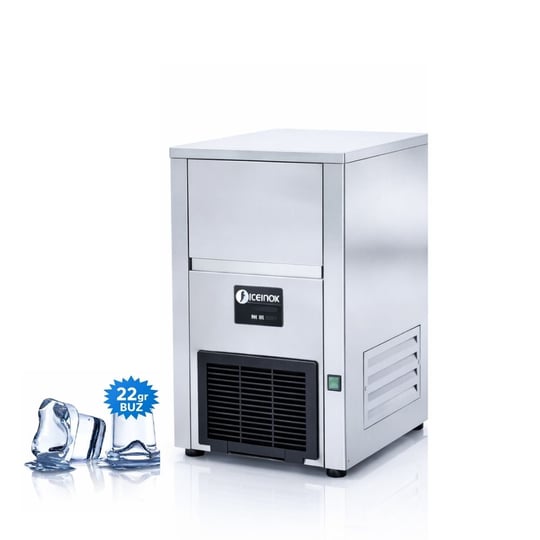Iceinox 35 kg/gün Kendinden Hazneli Gurme Buz Makinesi – ICE 35