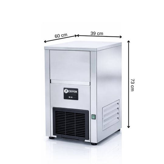 Iceinox 35 kg/gün Kendinden Hazneli Gurme Buz Makinesi – ICE 35