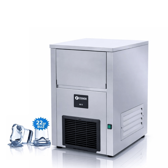 Iceinox 85 kg/gün Kendinden Hazneli Gurme Buz Makinesi – ICE 90