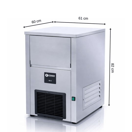 Iceinox 85 kg/gün Kendinden Hazneli Gurme Buz Makinesi – ICE 90
