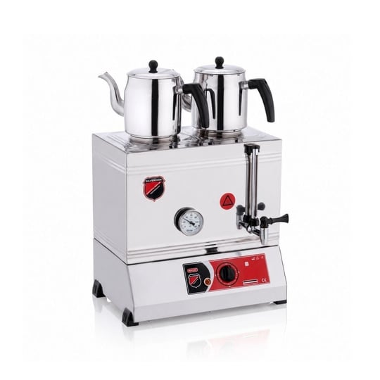 Işıkgaz Silver 40 Lık Elektrikli 30 Litre 2 Demlikli Çay Kazanı