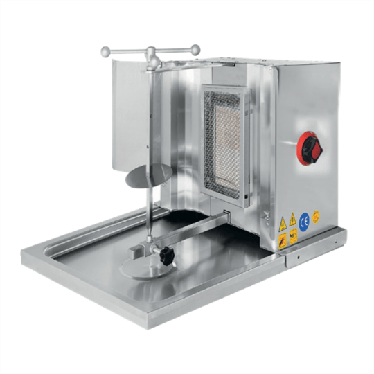 KaracasanEndüstriyel Lpg Tüplü 1 Radyanlı Döner Ocağı Makinesi