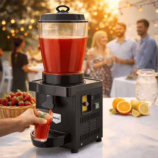 Remta Royal Mini ST34 11 Litre Şerbet ve Ayran Soğutucu - Siyah