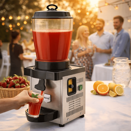 Remta Royal Mini ST34 11 Litre Şerbet ve Ayran Soğutucu - Gri
