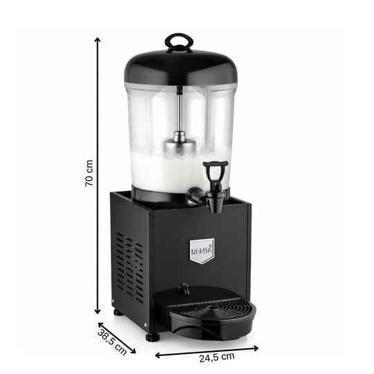 Remta ST18 Mini 7 Litre Şerbet ve Ayran Soğutucu - Siyah