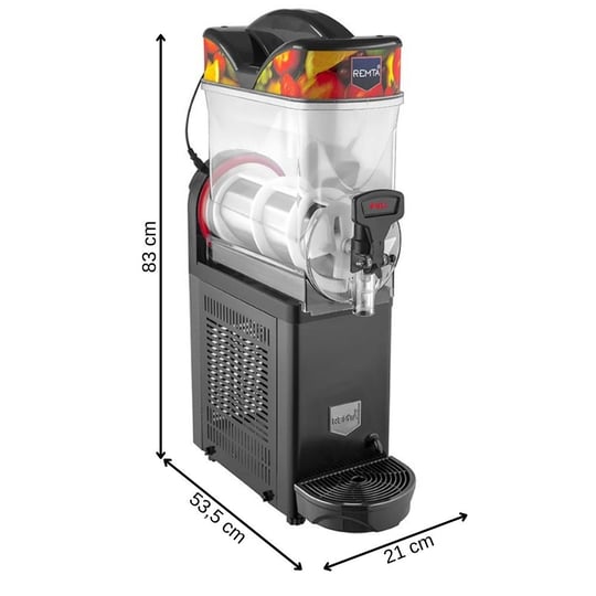 Remta 12 Litre Tekli Slush (Buzlaş) Karlamaç Makinesi - ST24