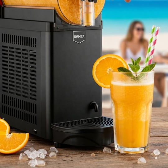 Remta 12 Litre Tekli Slush (Buzlaş) Karlamaç Makinesi - ST24