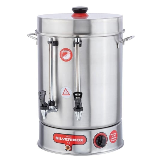 「Cay」 Işıkgaz Silver Elit Jumbo 13 Litre 2 Demlikli Çay Kazanı Makinesi