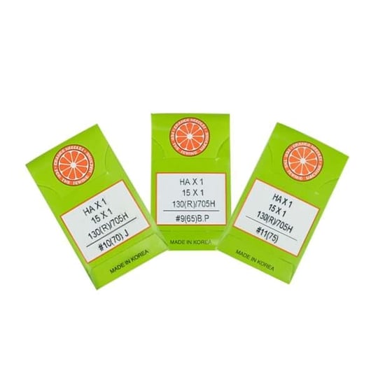 Orange Ev Tipi Dikiş Makine İğnesi 9-10-11 Numara 3lü Set