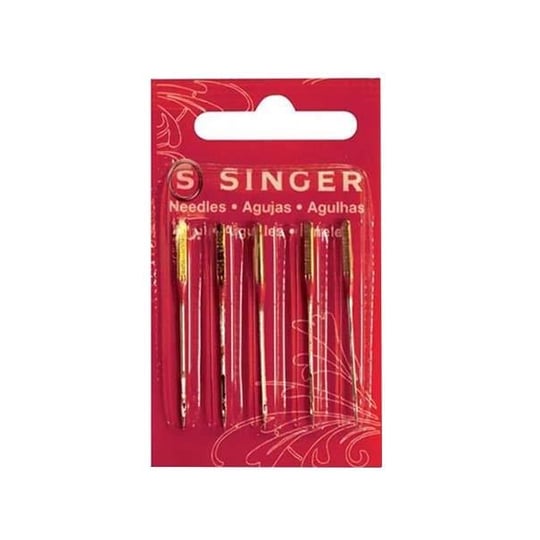 FDM Singer Jarse İğnesi | 16 Numara | 1 Pakette 5 adet | 2045 | N204516M503 | Tüm Ev Tipi Marka Makineler İle Uyumludur