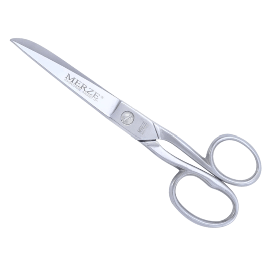 FDM Merze | D-102 | 6 No | Kumaş Makası | İplik Temizleme Makası | Nikel Kaplama | 15.24 Cm | Türk Malı | 4431-6