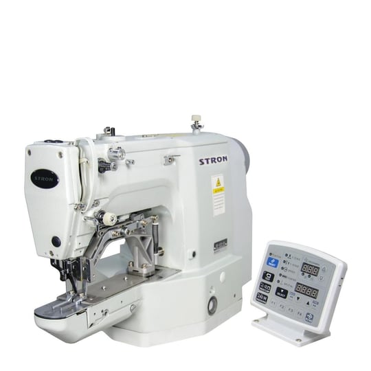 FDM Stron 430d Otomatik Punteriz Makinesi, Direct Drive, Ayak Kaldırmalı, İplik Kesmeli, Kafadan Motorlu