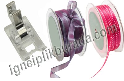 Fdm Ev Tipi Dikiş Makinası Şeffaf Saten Ayağı Rj-721L | İğne İplik