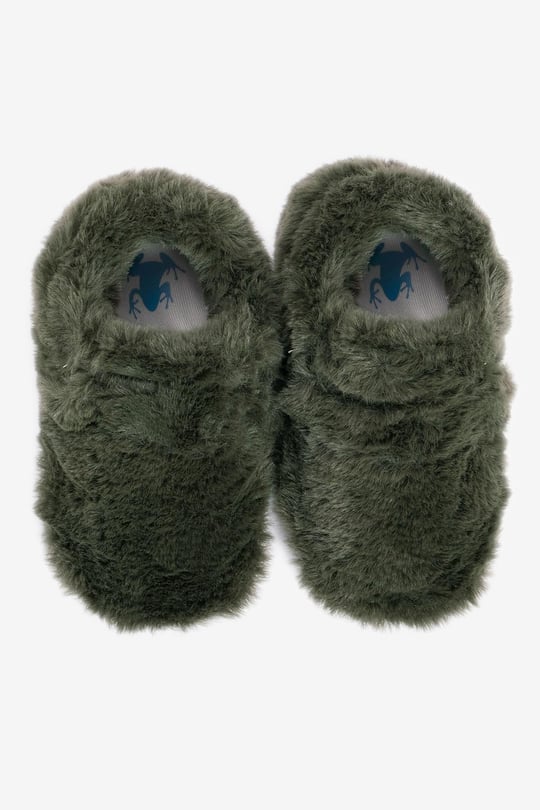 Furry Furry Khaki Furry Barefoot Smart Booties